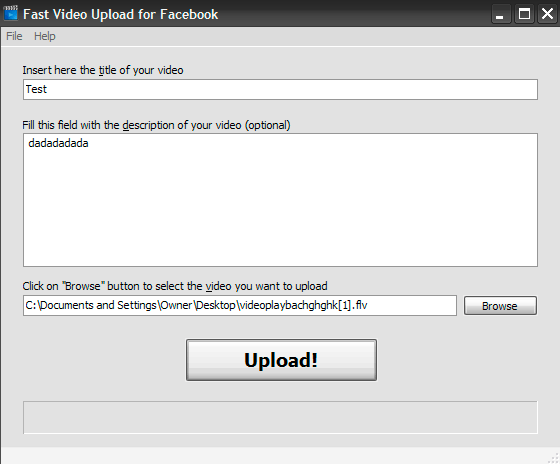 Fast Video Upload for Facebook - Screenshot #6