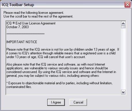 ICQ Toolbar - Screenshot #5