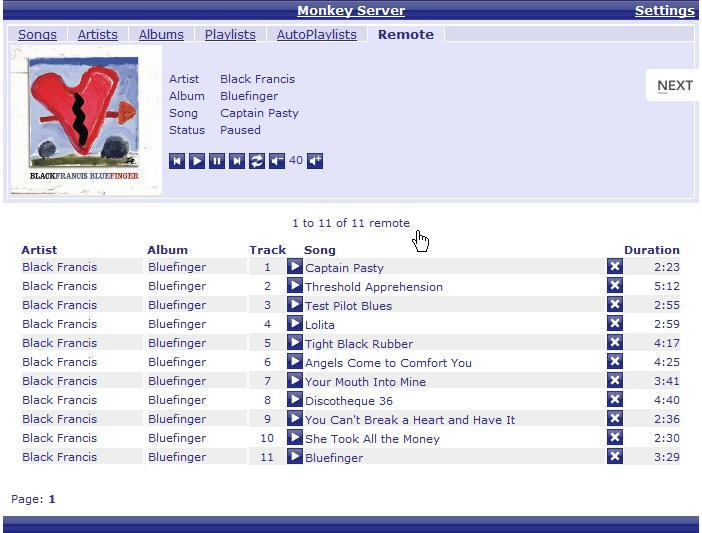 Monkey Server - Screenshot #3