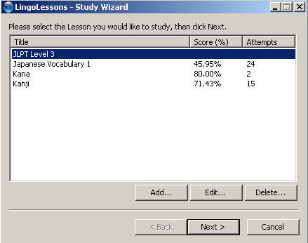 LingoLessons - Screenshot #1