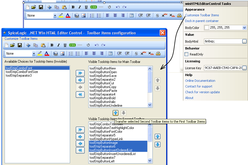 .NET Win HTML Editor Control - Screenshot #2