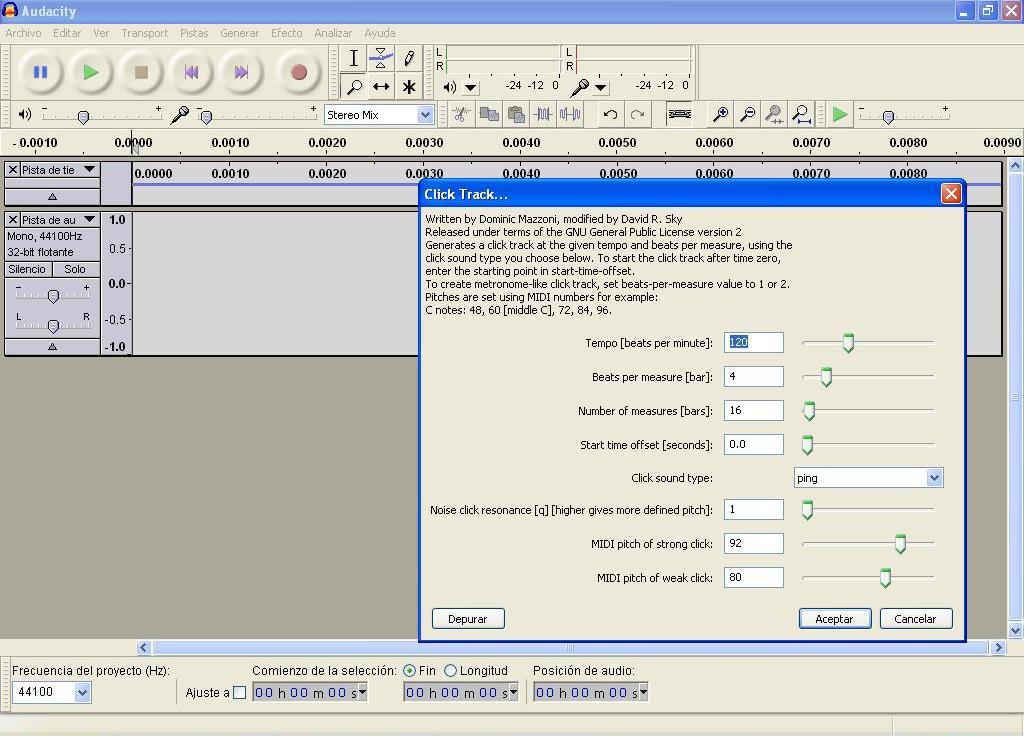 audacity software for windows 10