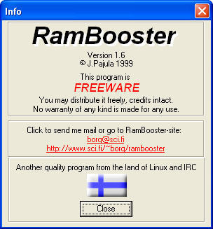 RamBooster - Screenshot #1