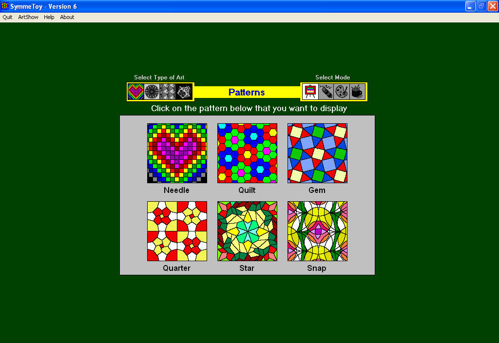 SymmeToy - Screenshot #1
