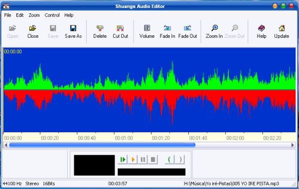 Shuangs Audio Editor - Screenshot #6