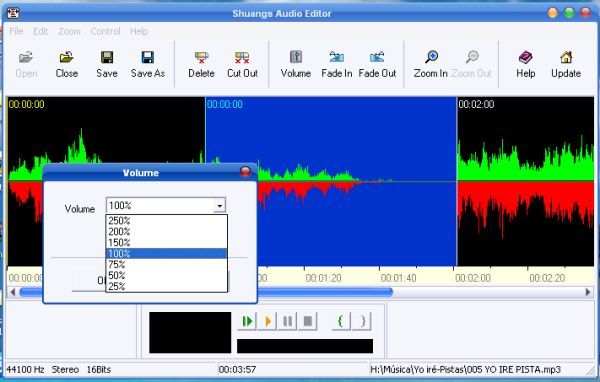 Shuangs Audio Editor - Screenshot #4