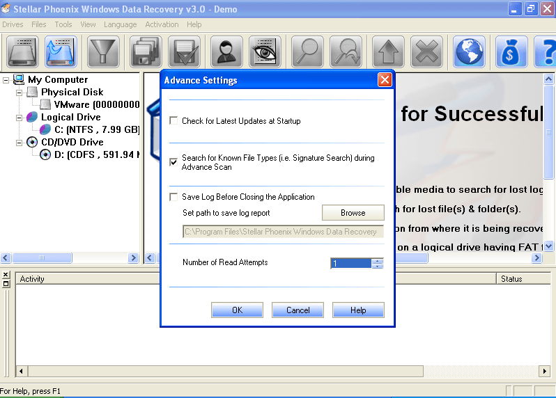 Stellar Phoenix Windows Data Recovery - Screenshot #4