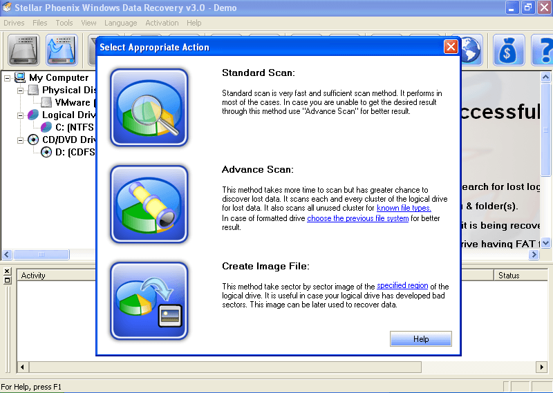 Stellar Phoenix Windows Data Recovery - Screenshot #3