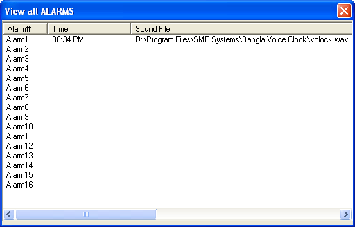 Bangla Voice Clock - Screenshot #2