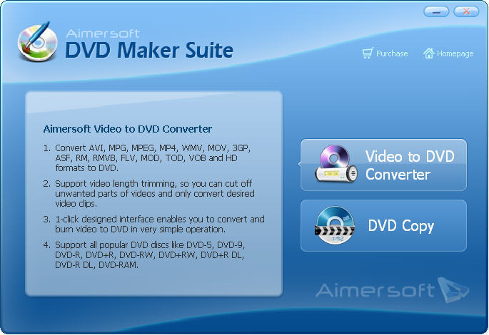 aimersoft dvd creator not enough space