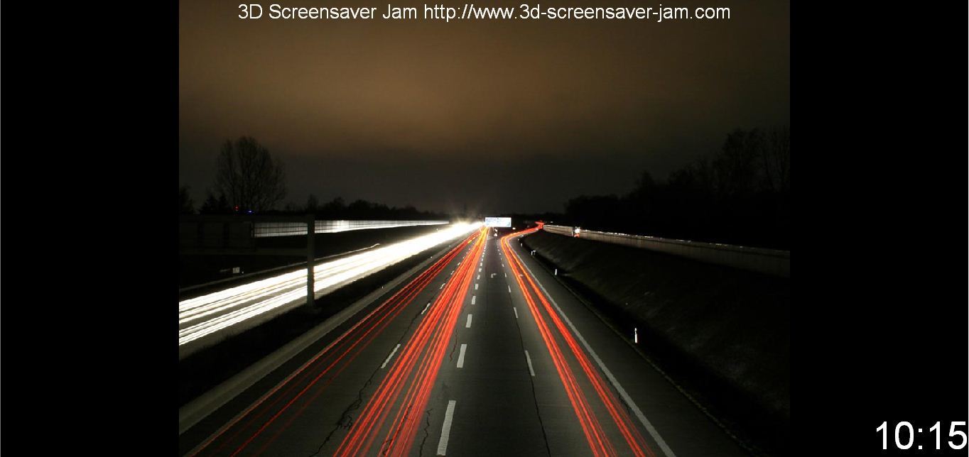 Night Streets Screensaver - Screenshot #2