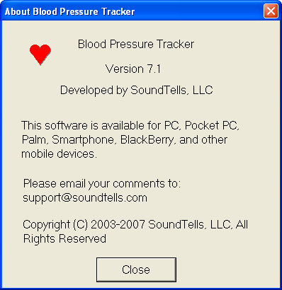 Blood Pressure Tracker - Screenshot #4