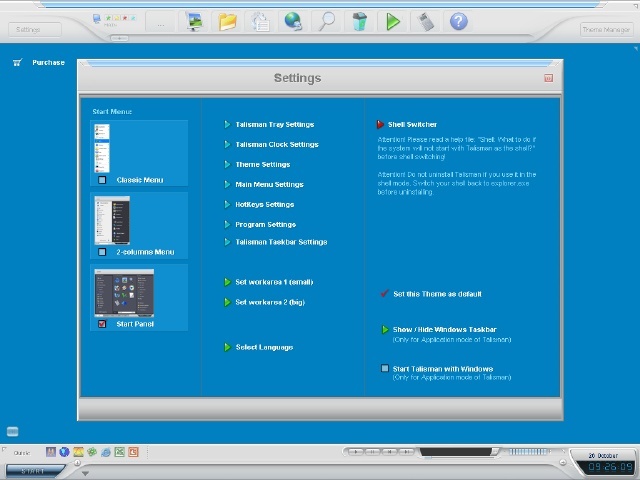 Talisman Desktop - Screenshot #5
