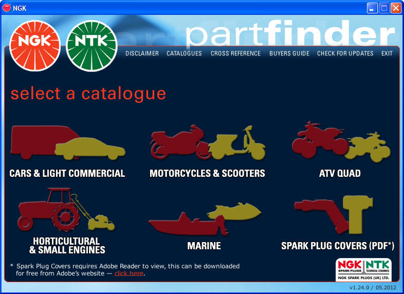 NGK Partfinder Latest Version - Get Best Windows Software