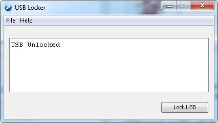 USB Locker download for free - SoftDeluxe