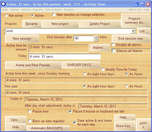 Activity Timer - Screenshot #2