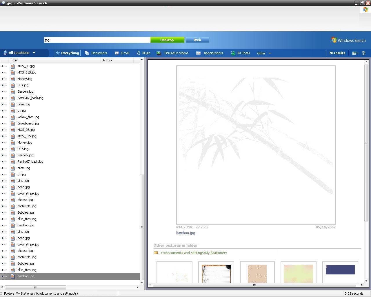 Windows Search - Screenshot #2