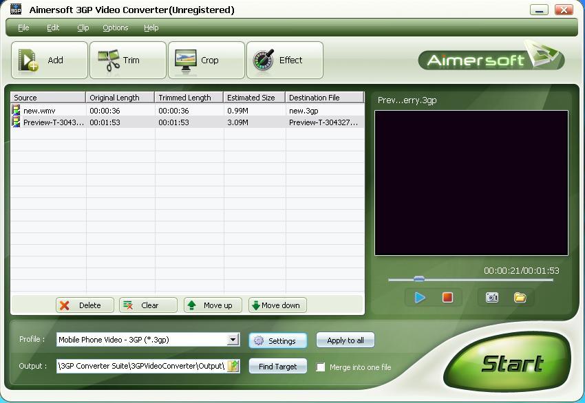 Aimersoft 3GP Converter Suite download for free SoftDeluxe