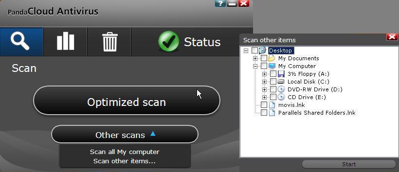 Panda Cloud Antivirus - Screenshot #7