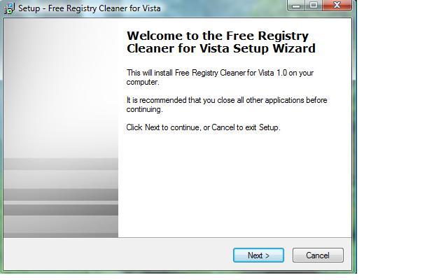 Free Registry Cleaner for Vista - Screenshot #3