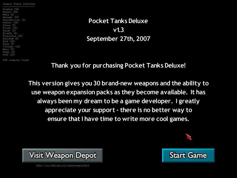 download pocket tank deluxe for pc