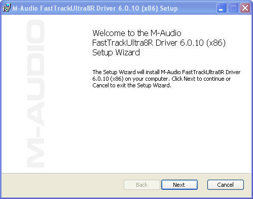 m audio fast track ultra drivers windows 8