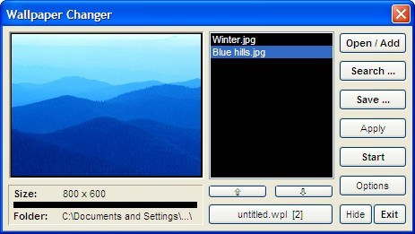 Wallpaper Changer - Screenshot #1