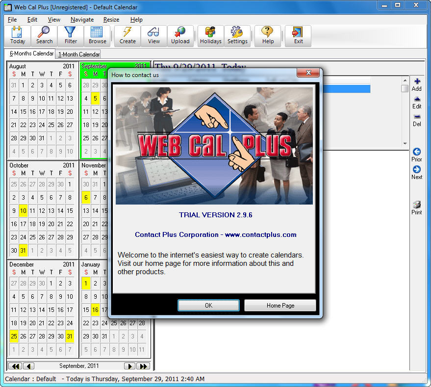 Web Cal Plus latest version - Get best Windows software