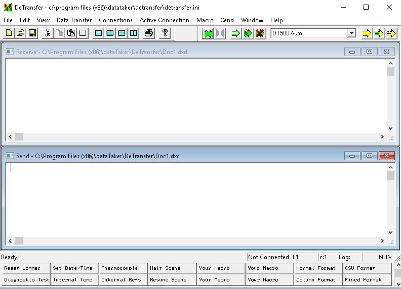 DeTransfer - Screenshot #1