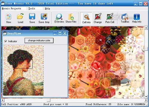 Mosaic Computer Program Easy Mosaic Pro Edition latest version - Get best Windows software