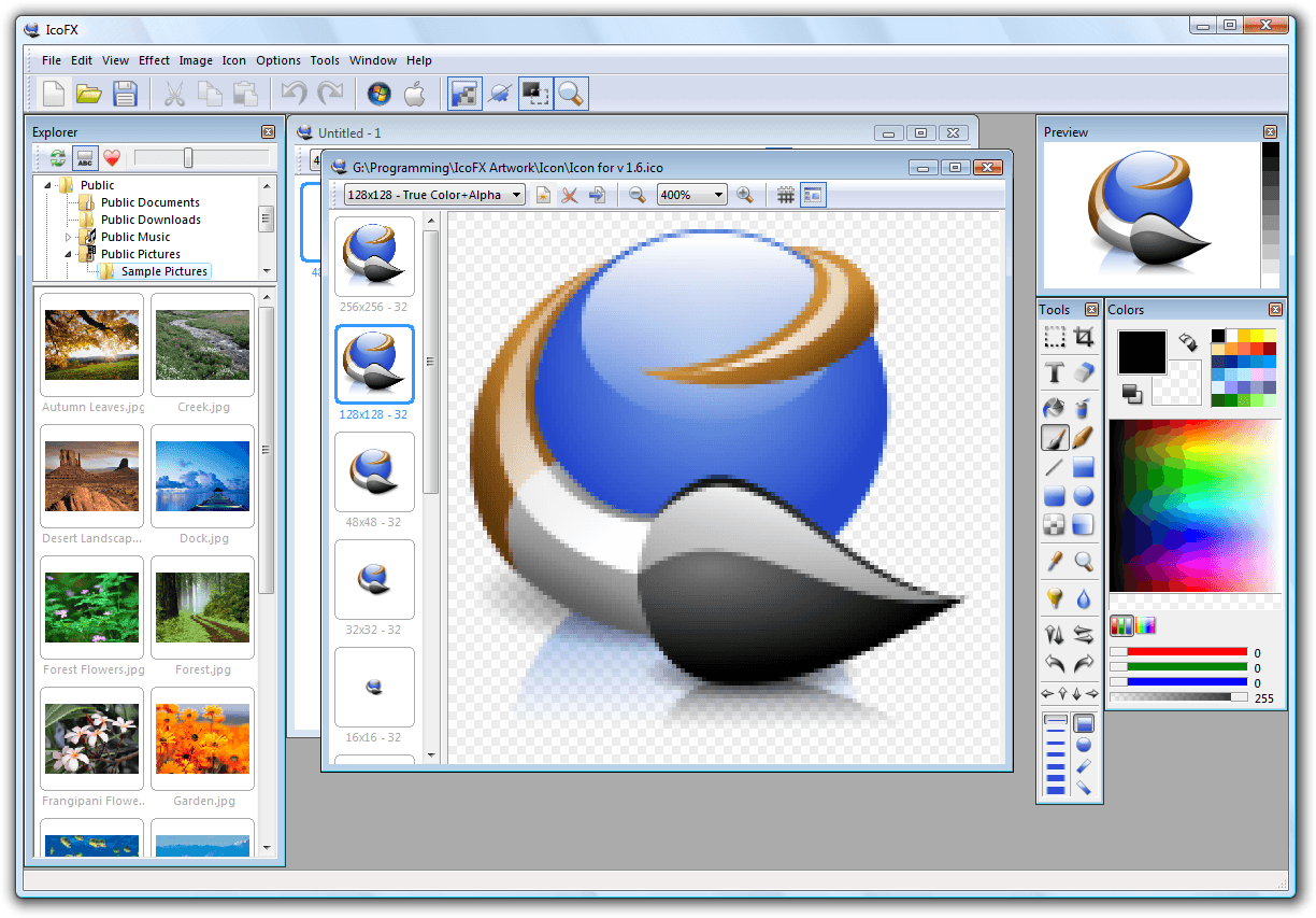 IcoFX 3.9.0 download the new version