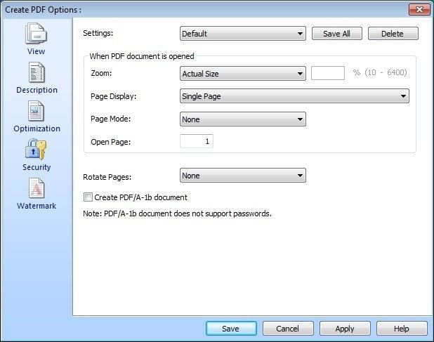 GIRDAC PDF Creator Pro - Screenshot #3