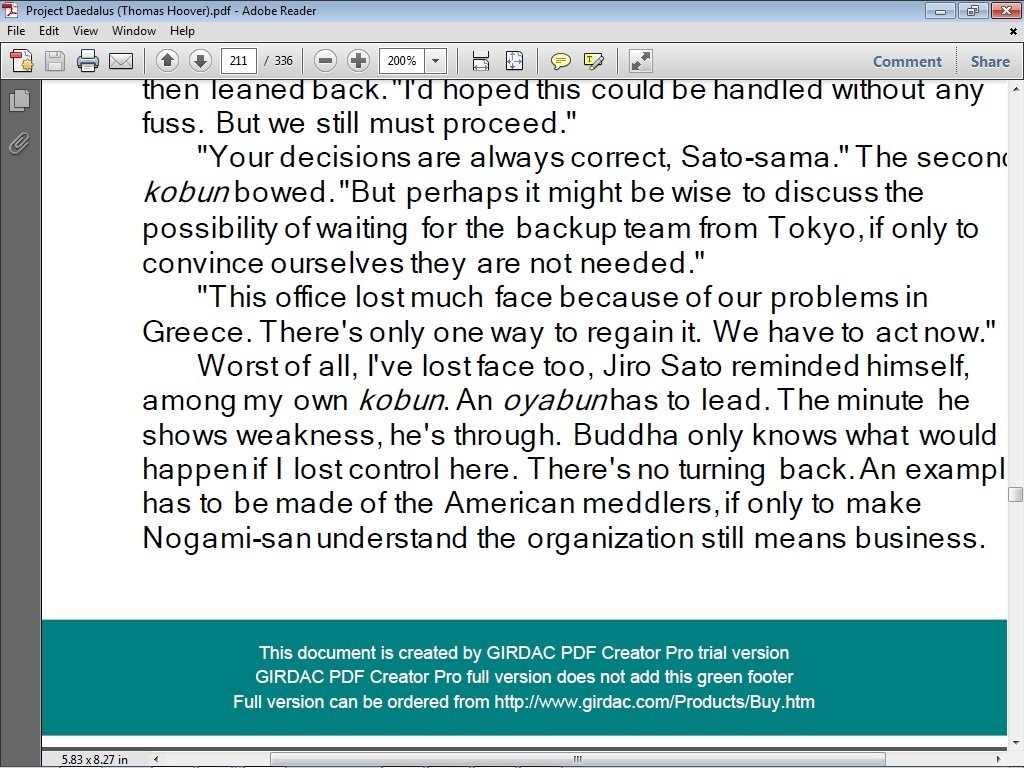 GIRDAC PDF Creator Pro - Screenshot #1