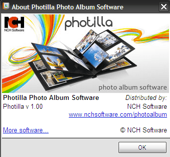 Photilla Photo Album Software - Screenshot #1