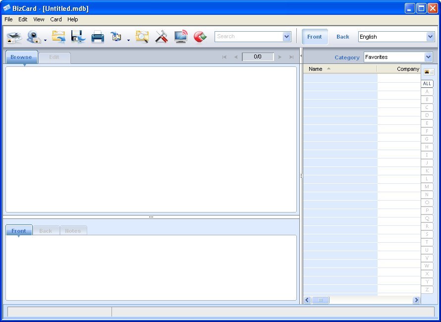 Presto! BizCard - Screenshot #1