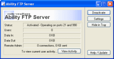 Ability FTP Server - Screenshot #7