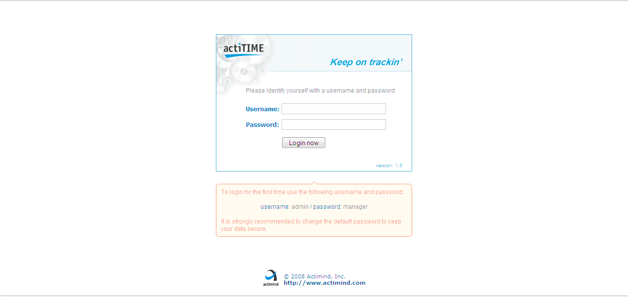 actiTIME - Screenshot #4