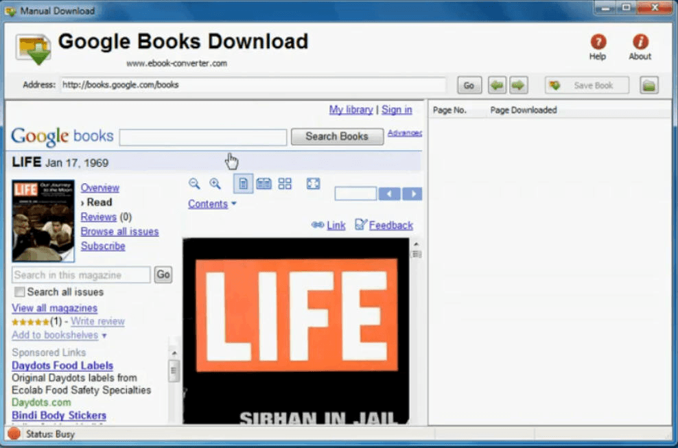 instale google book downloader