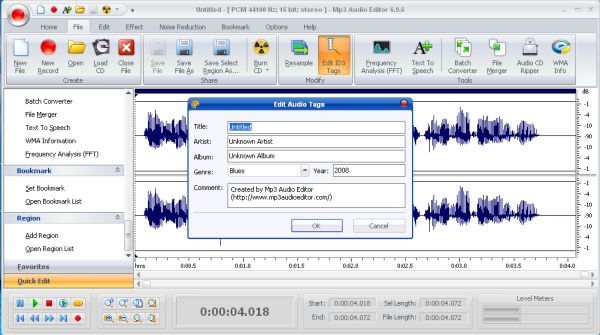 Mp3 Audio Editor - Screenshot #10