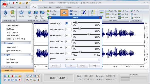 Mp3 Audio Editor - Screenshot #9