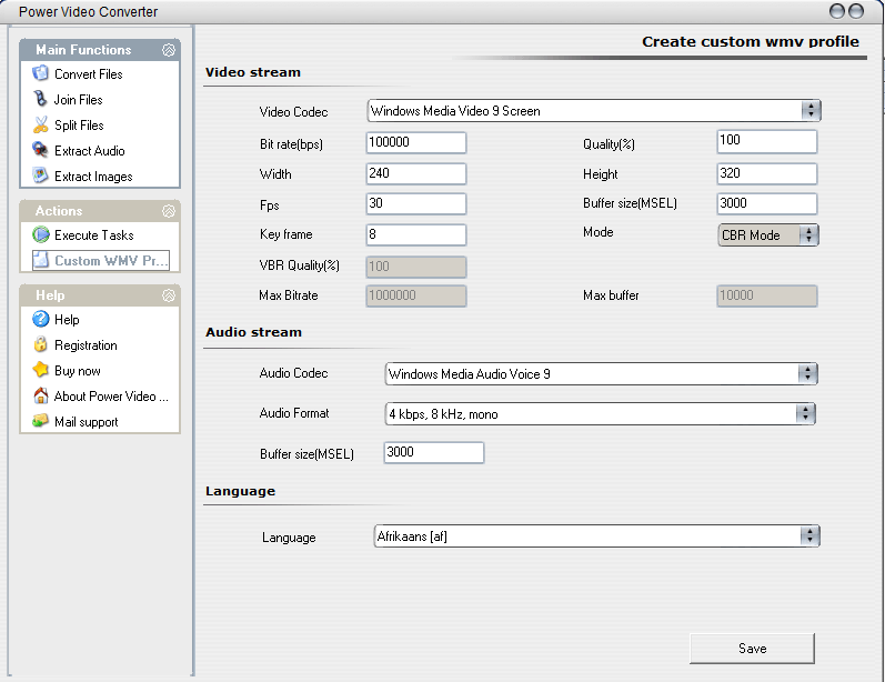 Power Video Converter - Screenshot #3