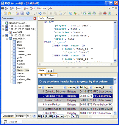 MicroOLAP Interactive SQL for MySQL download for free - SoftDeluxe