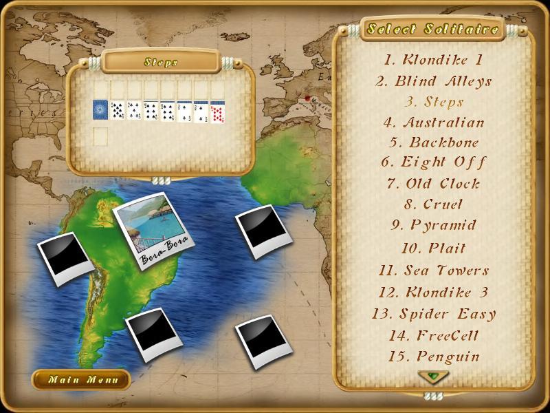 Dream Vacation Solitaire - Screenshot #1
