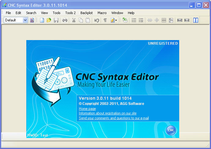 CNC Syntax Editor Free Edition - Screenshot #2