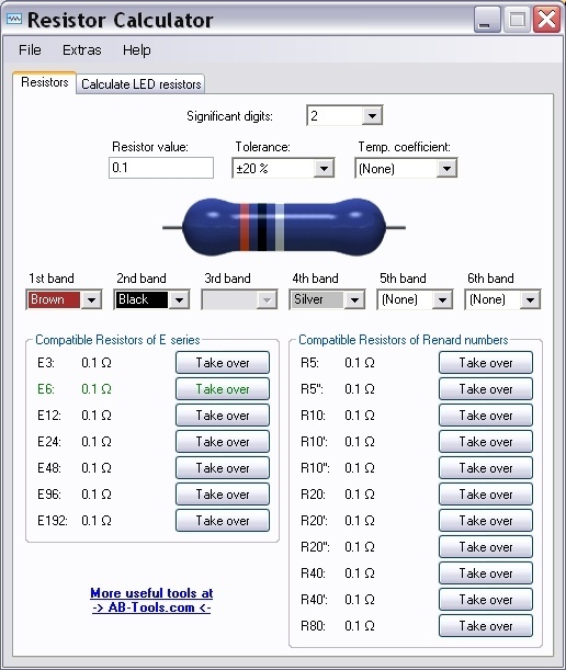 Resistor Calculator Latest Version - Get Best Windows Software