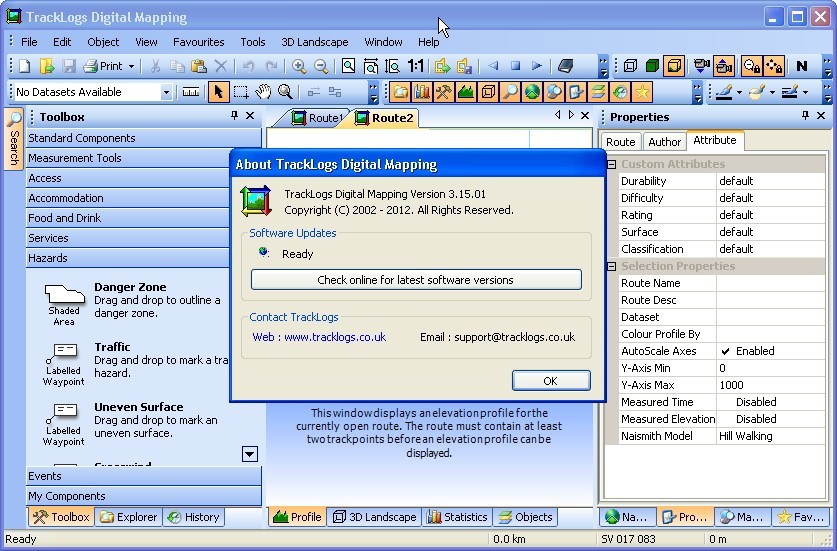 TrackLogs Digital Mapping - Screenshot #1
