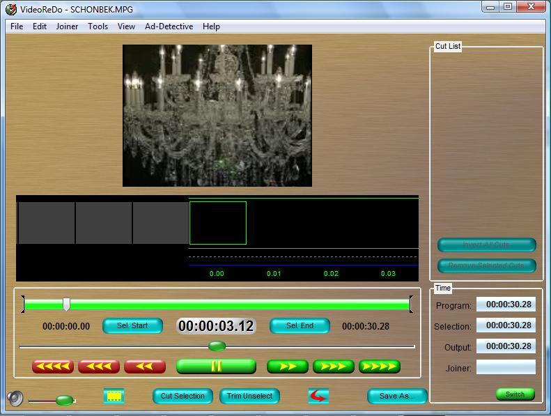 VideoReDo Plus - Screenshot #3