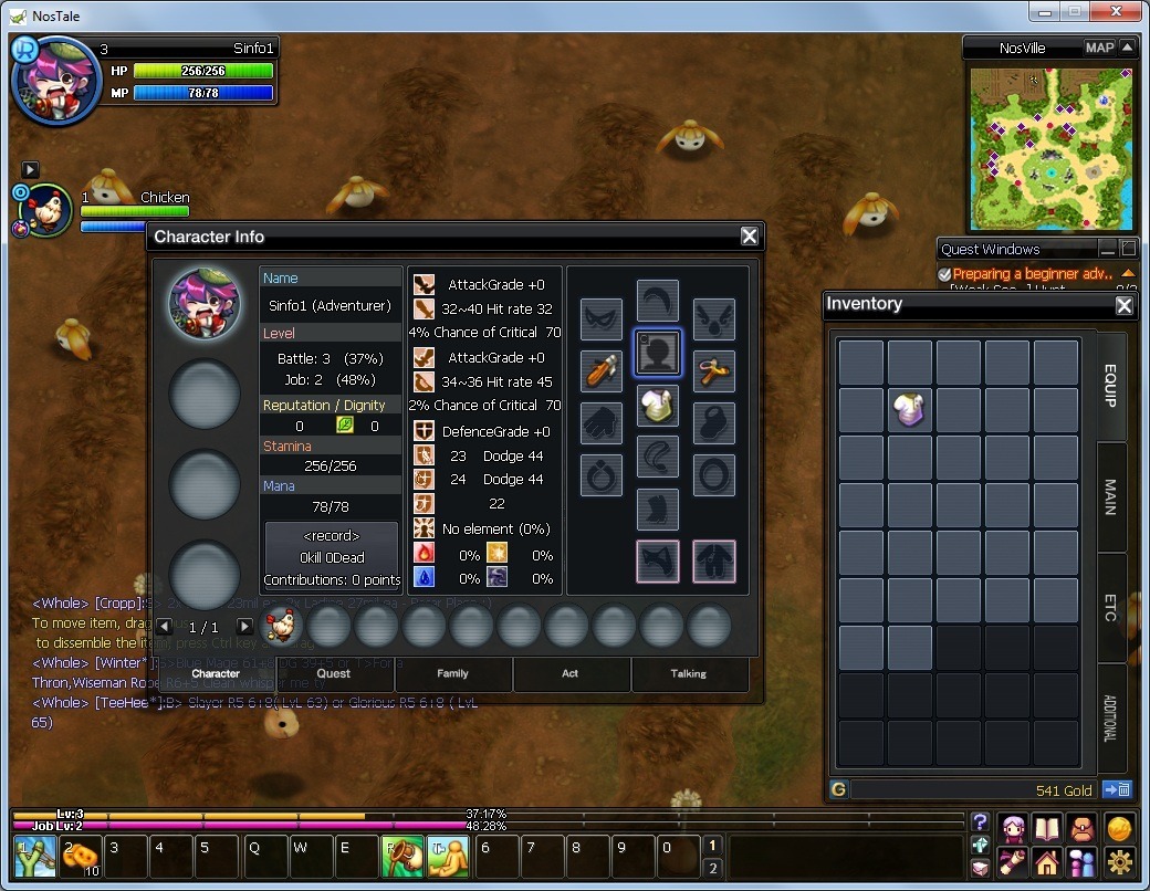 Nostale - Screenshot #1