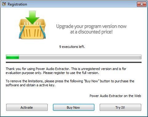 Power Audio Extractor - Screenshot #6