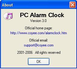 PC Alarm Clock - Screenshot #3